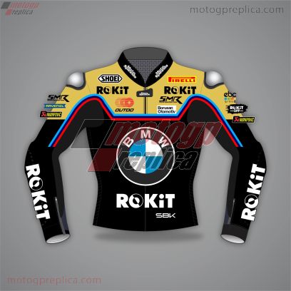 BMW Replica Riding Jacket Toprak Razgatlioglu 2025 Jerez Test