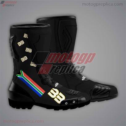 Brad Binder Moto Leather Shoes MotoGP 2024