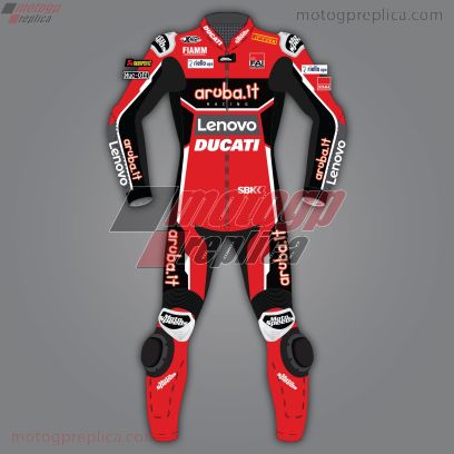 Chaz Davies Ducati Replica Riding Suit WSBK 2020