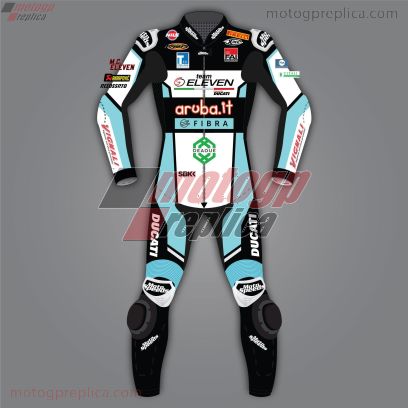 Chaz Davies Sport Bike Racing Suit Ducati Replica WSBK 2021