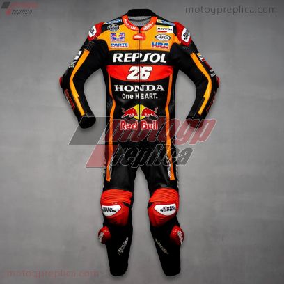 Dani Pedrosa 26 Honda Replica Repsol Black Suit 2017