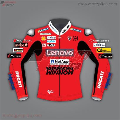 Danilo Petrucci Ducati Replica Motorcycle Jacket MotoGP 2020