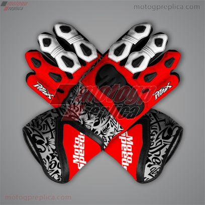 Danilo Petrucci Motorcycle Race Gloves 2026 SBK