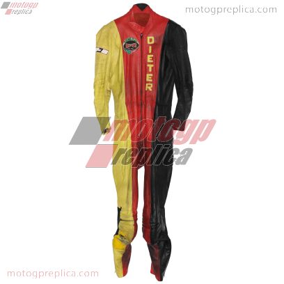 Dieter Braun Yamaha Replica GP 1974 Motorcycle Suit