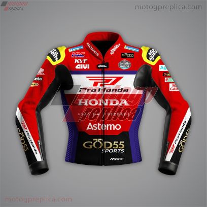 Diogo Moreira Racing Jacket Pro Honda Replica LCR MotoGP 2026
