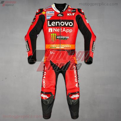 Enea Bastianini One Piece Race Leathers Ducati Replica MotoGP 2023