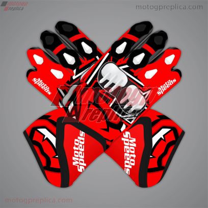 Fabio Quartararo Leather Racing Gloves MotoGP 2026