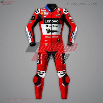 Francesco Bagnaia Road Racing Leathers British GP 2024