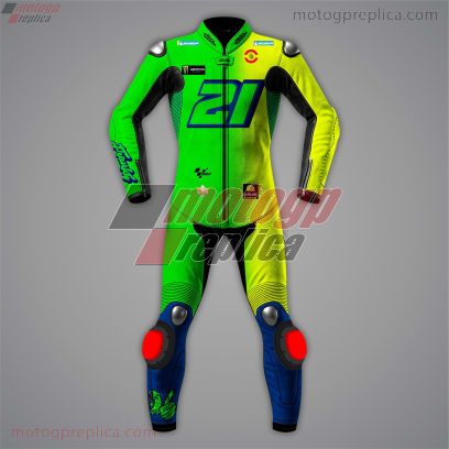 Franco Morbidelli Safest Motorcycle Suit Winter Test 2024