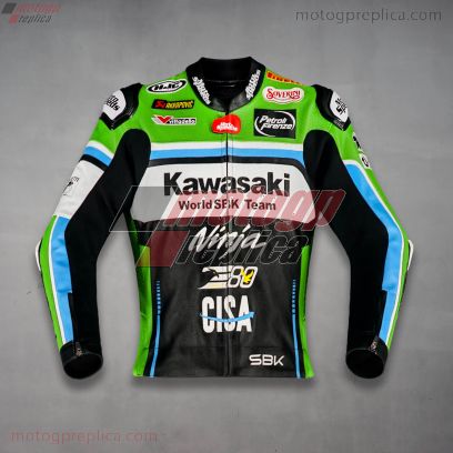 Garrett Gerloff Jacket Kawasaki Replica Ninja WSBK 2026