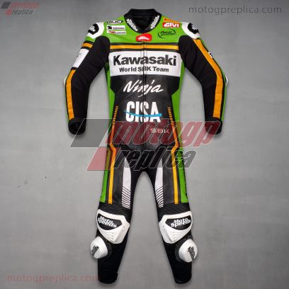Kawasaki Replica Leather Race Suit Garrett Gerloff SBK 2025