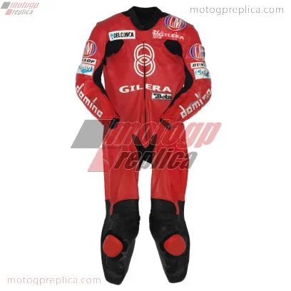 Manuel Poggiali Gilera Replica Motorcycle Race Suit GP 2001