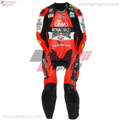Marco Simoncelli Aprilia Replica GP 2004 Leathers