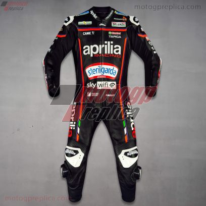 Motorcycle Full Body Suit Jorge Martin Aprilia Replica MotoGP 2025
