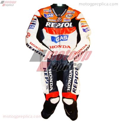 Repsol Race Leathers Honda Replica GP 2007