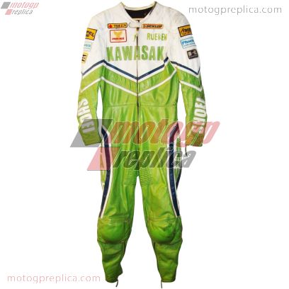 Rueben McMurter Canadian SBK Kawasaki Replica Leathers