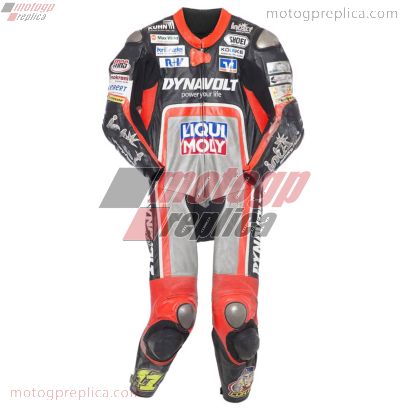 Sandro Cortese 2014 Moto2 Motorbike Leather Suit