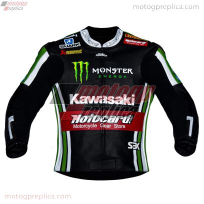 Tom Sykes 2015 SBK Leather Kawasaki Replica Jackets