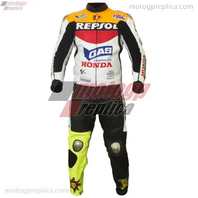 Valentino Rossi Repsol Honda Replica MotoGP 2003 Leathers