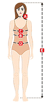 Size Chart Women Vest